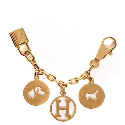 hermes mini bag charm|charm hermes bag accessories.